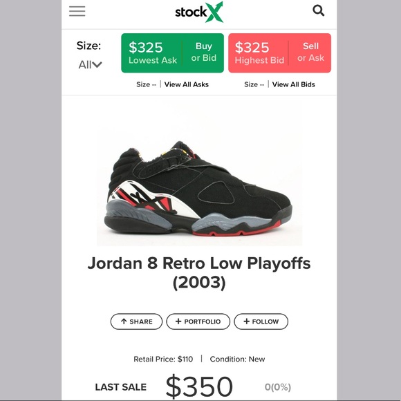 🔥 ‘RARE’ Air Jordan 8 Retro Low GS ‘Playoff’🔥💎 - Picture 2 of 16